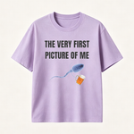 Funny Beer Lover T Shirt for Men Featuring A Hilarious First Picture Joke and Unique Meme Style Design