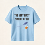 Funny Beer Lover T Shirt for Men Featuring A Hilarious First Picture Joke and Unique Meme Style Design