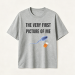 Funny Beer Lover T Shirt for Men Featuring A Hilarious First Picture Joke and Unique Meme Style Design