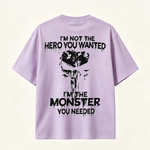 Dark Horror Graphic T Shirt for Men Featuring Monster Design, Gothic Style and Powerful Streetwear Attitude