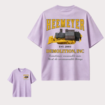 Heemeyer Demolition Vintage Heavy Equipment T-Shirt, Construction Worker Graphic Tee