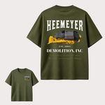 Heemeyer Demolition Vintage Heavy Equipment T-Shirt, Construction Worker Graphic Tee