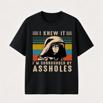 Vintage Rebel Graphic T-Shirt, Retro Attitude Streetwear Tee with Bold Statement Design