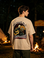 Camp Crystal Lake Horror Vintage T-Shirt, Retro Camping Slasher Graphic Tee