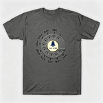 Vintage Rotary Phone Dial Pattern T-Shirt--VINT003
