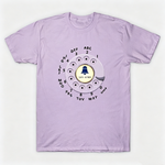 Vintage Rotary Phone Dial Pattern T-Shirt--VINT003