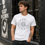 Vintage Rotary Phone Dial Pattern T-Shirt--VINT008