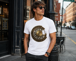Vintage Rotary Phone Dial Pattern T-Shirt--VINT023
