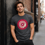 Vintage Rotary Phone Dial Pattern T-Shirt--VINT032