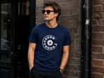 Vintage Rotary Phone Dial Pattern T-Shirt--VINT035