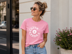 Vintage Rotary Phone Dial Pattern T-Shirt--VINT035
