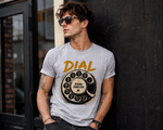 Vintage Rotary Phone Dial Pattern T-Shirt--VINT043