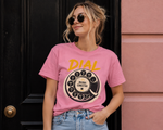 Vintage Rotary Phone Dial Pattern T-Shirt--VINT043