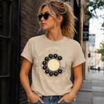 Vintage Rotary Phone Dial Pattern T-Shirt--VINT051