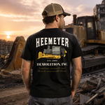 Heemeyer Demolition Vintage Heavy Equipment T-Shirt, Construction Worker Graphic Tee