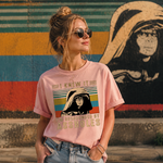 Vintage Rebel Graphic T-Shirt, Retro Attitude Streetwear Tee with Bold Statement Design