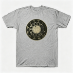 Vintage Rotary Phone Dial Pattern T-Shirt--VINT028