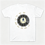Vintage Rotary Phone Dial Pattern T-Shirt--VINT037