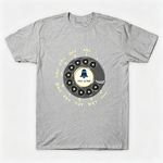 Vintage Rotary Phone Dial Pattern T-Shirt--VINT002