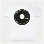 Vintage Rotary Phone Dial Pattern T-Shirt--VINT048