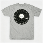 Vintage Rotary Phone Dial Pattern T-Shirt--VINT048
