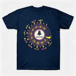 Vintage Rotary Phone Dial Pattern T-Shirt--VINT025
