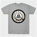 Vintage Rotary Phone Dial Pattern T-Shirt--VINT041