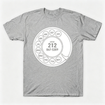 Vintage Rotary Phone Dial Pattern T-Shirt--VINT050