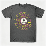 Vintage Rotary Phone Dial Pattern T-Shirt--VINT025