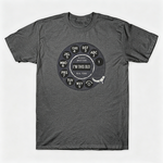 Vintage Rotary Phone Dial Pattern T-Shirt--VINT016