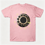 Vintage Rotary Phone Dial Pattern T-Shirt--VINT018