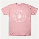 Vintage Rotary Phone Dial Pattern T-Shirt--VINT014
