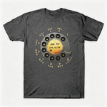 Vintage Rotary Phone Dial Pattern T-Shirt--VINT040