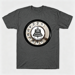 Vintage Rotary Phone Dial Pattern T-Shirt--VINT041