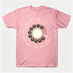 Vintage Rotary Phone Dial Pattern T-Shirt--VINT051