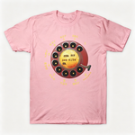 Vintage Rotary Phone Dial Pattern T-Shirt--VINT040