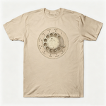 Vintage Rotary Phone Dial Pattern T-Shirt--VINT028