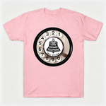 Vintage Rotary Phone Dial Pattern T-Shirt--VINT041