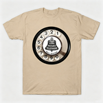 Vintage Rotary Phone Dial Pattern T-Shirt--VINT041