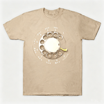 Vintage Rotary Phone Dial Pattern T-Shirt--VINT004