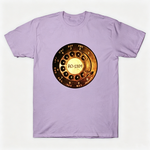 Vintage Rotary Phone Dial Pattern T-Shirt--VINT021