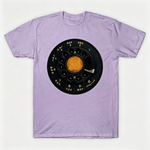 Vintage Rotary Phone Dial Pattern T-Shirt--VINT022