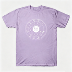 Vintage Rotary Phone Dial Pattern T-Shirt--VINT008