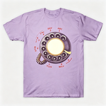 Vintage Rotary Phone Dial Pattern T-Shirt--VINT030