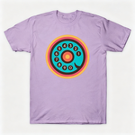 Vintage Rotary Phone Dial Pattern T-Shirt--VINT006