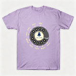 Vintage Rotary Phone Dial Pattern T-Shirt--VINT001