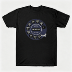 Vintage Rotary Phone Dial Pattern T-Shirt--VINT016