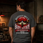 Buffalo Bill’s Body Lotion Horror Movie Graphic Tee for Halloween and Cult Film Fans