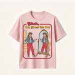 Funny “You Stress Me Out” Mirror Graphic T-Shirt with Retro Self-Deprecating Humor for Women