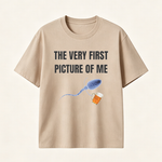 Funny Beer Lover T Shirt for Men Featuring A Hilarious First Picture Joke and Unique Meme Style Design